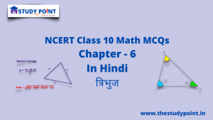 Read more about the article Class 10 Math MCQs Chapter 6 त्रिभुज