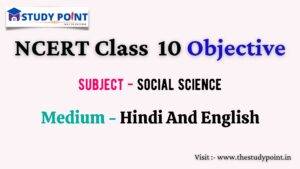 Read more about the article Class 10 Social Science Objective