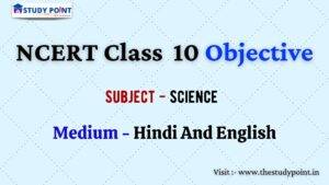 Read more about the article NCERT Class 10 Science Objective